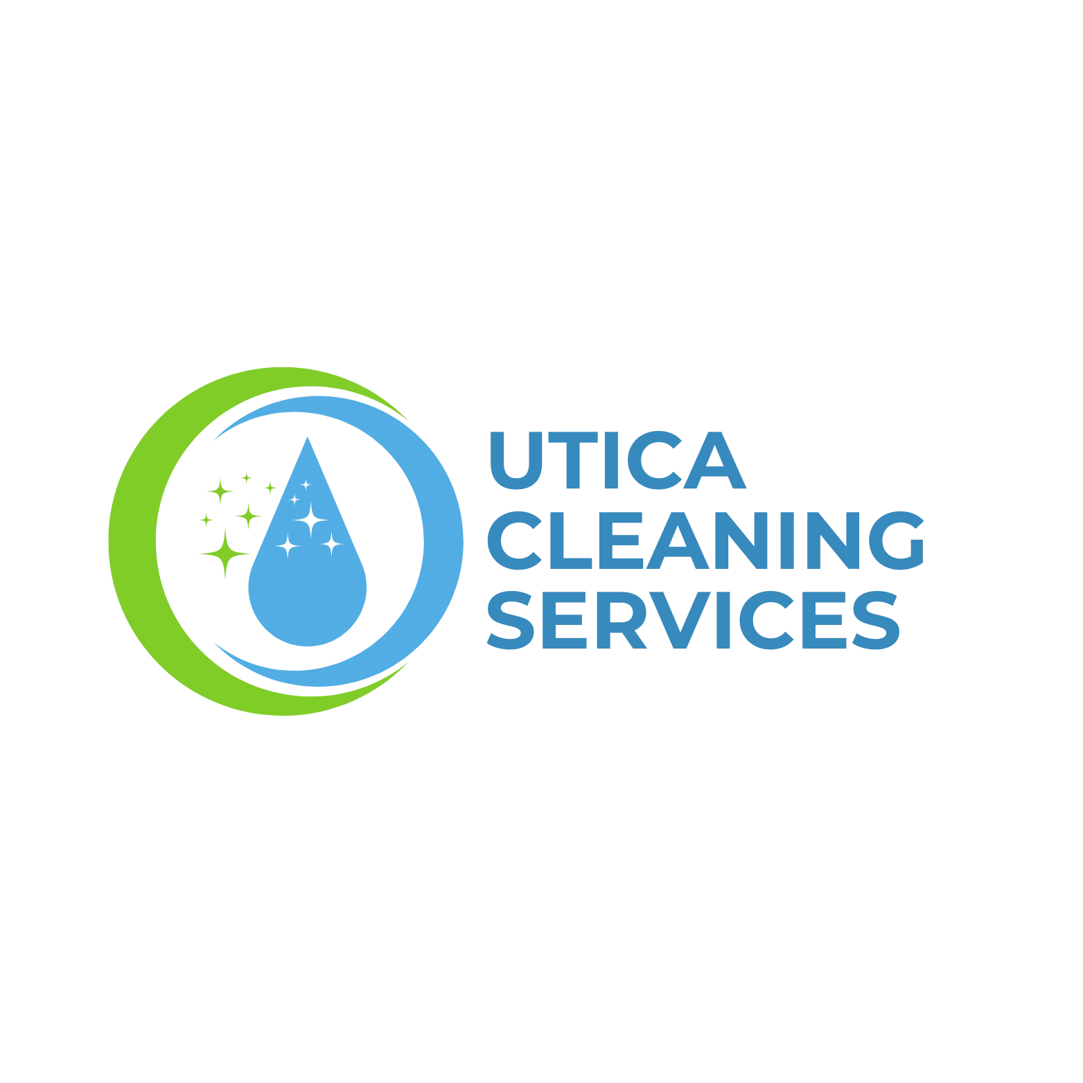 Utica Cleaning services logo transparent